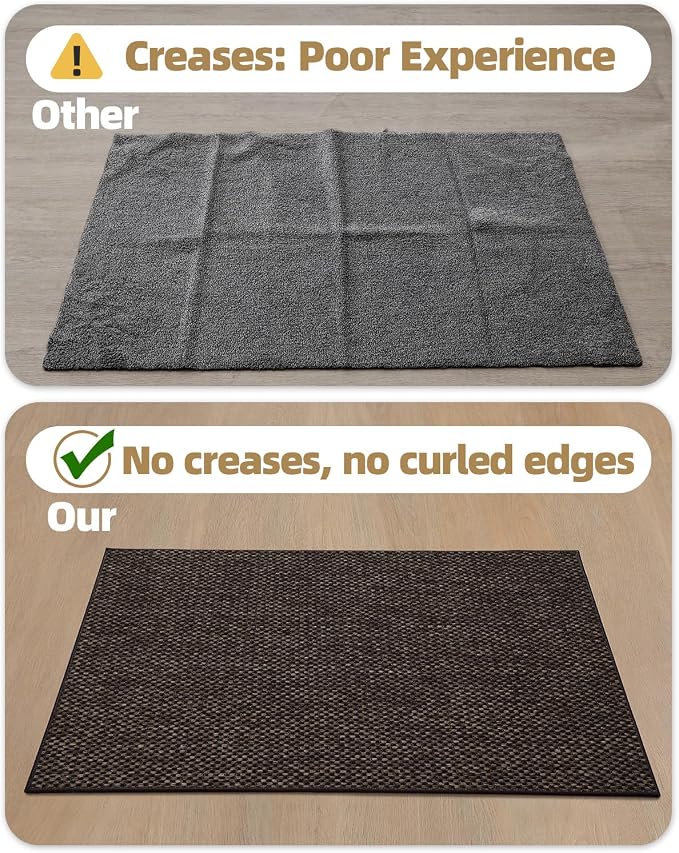 Color&Geometry Ultra-Thin Indoor Door Mat, Washable Doormat - Image 5