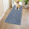 Smiry Dog Door Mat for Muddy Paws 47x24, Absorbent Dirt Trapper, Non-Slip by Smiry