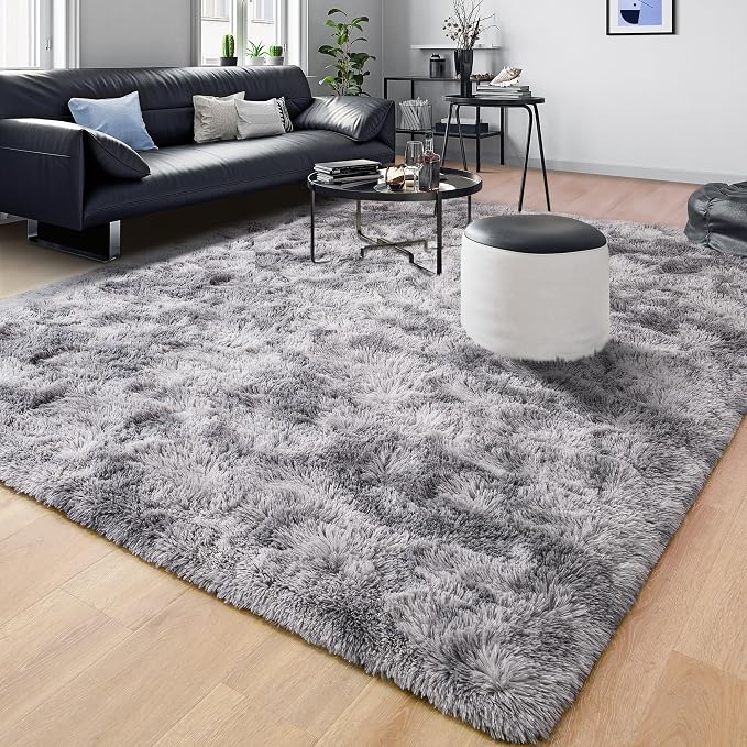 Tepook Soft Fluffy Rugs for Living Room, 5x8 Shaggy Area Rug for Bedroom - Image 8