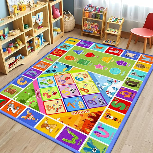 3x5 Small Kids Classroom & Playroom Rug by Itvgekp