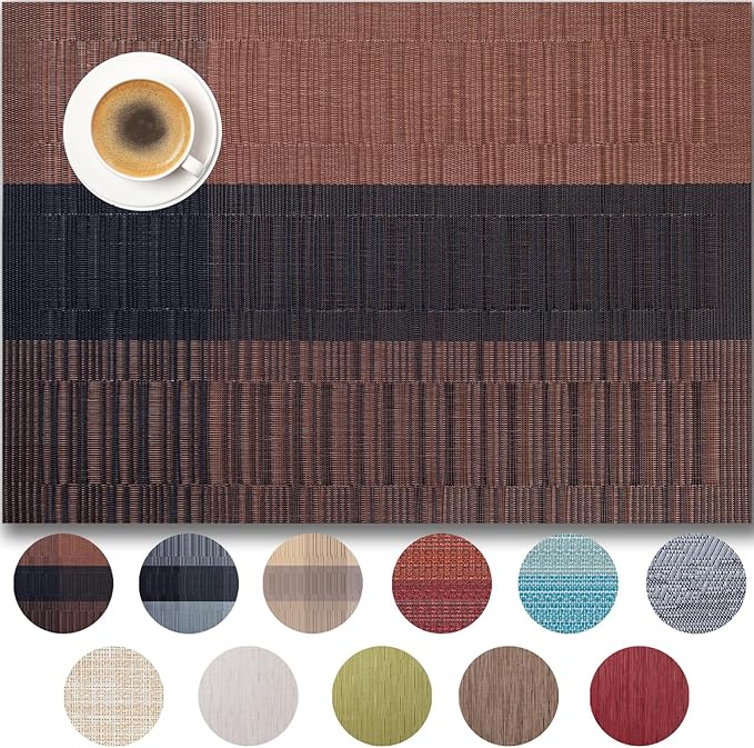 Placemats Set of 8 by Unknown