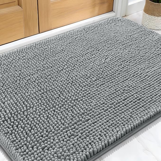 OLANLY Dog Door Mat for Muddy Paws 30x20, Absorbs Moisture and Dirt, Absorbent by OLANLY