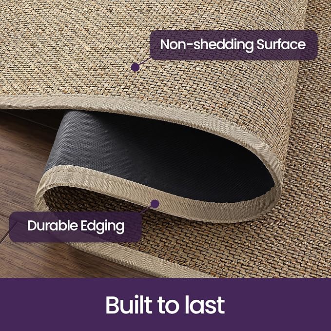 DEX Hallway Runner Rug 2x6, Non Slip Rubber Backing Inside Entryway Carpet - Image 3