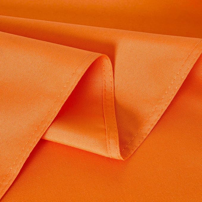 Orange Table Runner, Waterproof Washable Runners 90 Inches Long | Reusable - Image 5