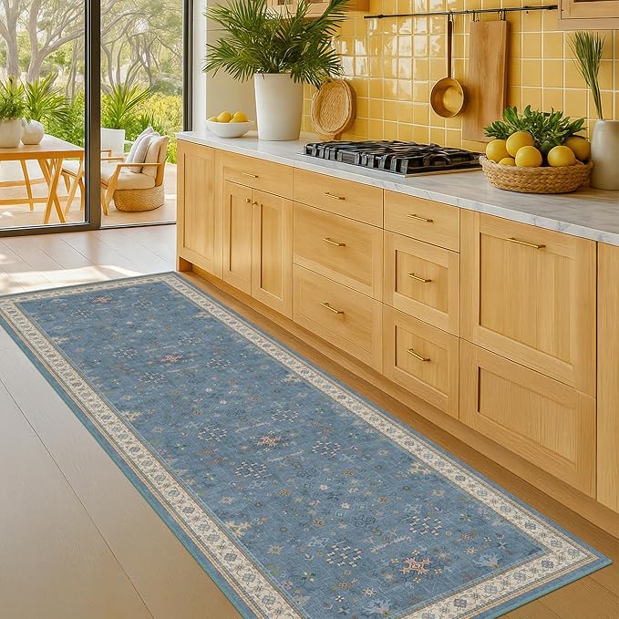 Hazo Haus Boho 2x6 Non Slip Kitchen Rug Runner by HazoHaus
