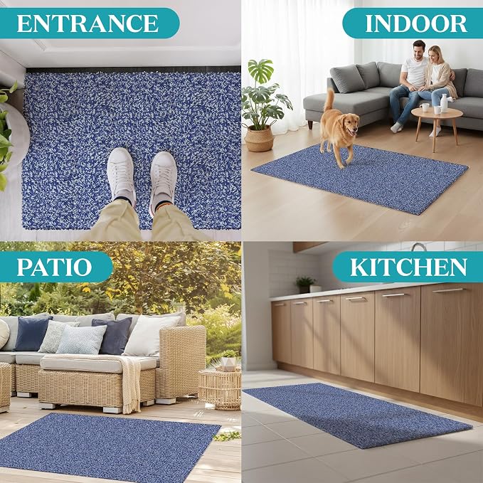 Premium Microfiber Indoor Door Mat – 36"x72" Washable Entry Mat, Waterproof - Image 4
