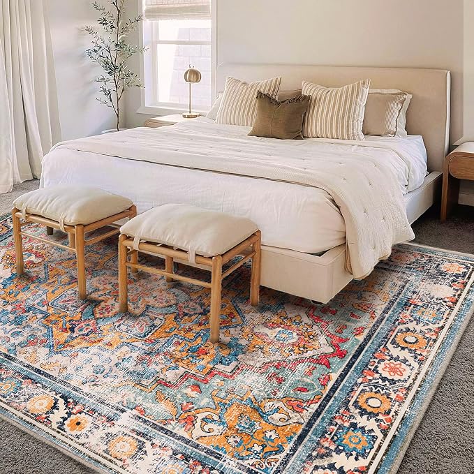 CHAMPLANT Washable Area Rug 3'x5' Rugs - Image 2
