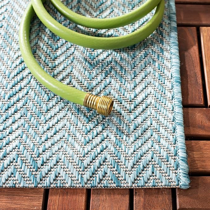 SAFAVIEH Outdoor Area Rug 8x10 - Image 6