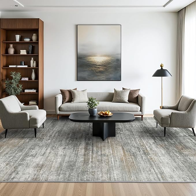 BEIMO Area Rugs 10x14 for Living Room Bedroom, Modern Abstract Machine Washable by BEIMO