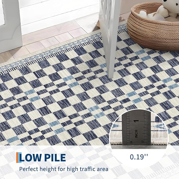 GarveeHome Area Rug 8x10 for Dining Bedroom Machine Washable Easy-Clean Rugs - Image 6