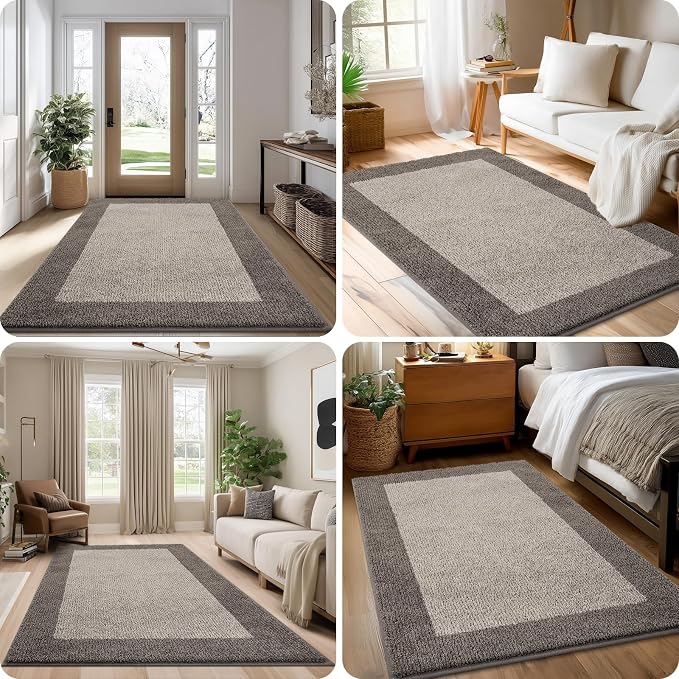 Washable Area Rug 34" x 60", Non Slip Kitchen Rug - Image 5