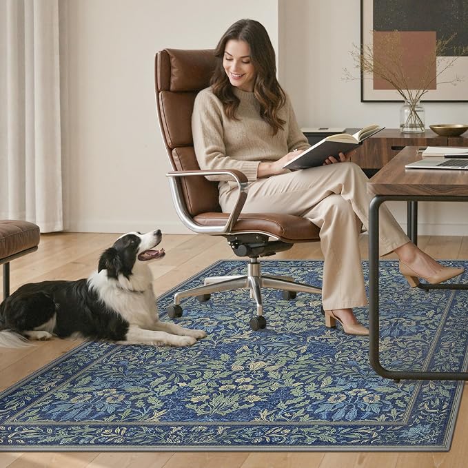 48"x72" Office Chair Mat for Hardwood Tile Floor, Under Desk Carpet Protector - Image 7