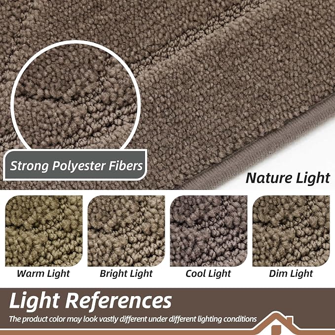 BEQHAUSE Dirt Trapper Door Mat 32" x 72", Doormat Non-Slip Entryway Rugs - Image 7