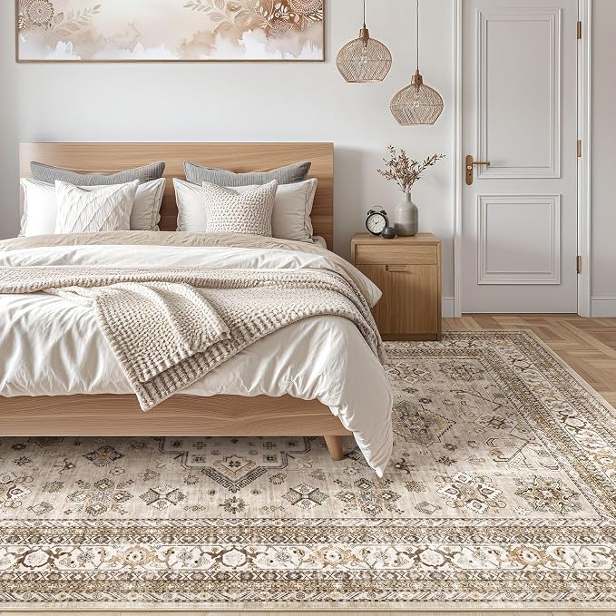 Vintage Living Room Area Rug 10x14 - Image 7