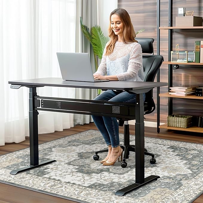 36"x48" Office Chair Mat for Hardwood Tile Floor, Under Desk Carpet Protector - Image 2