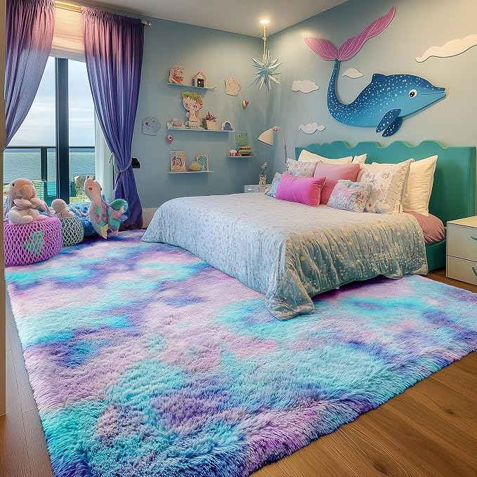 PAGISOFE 9x12 Rainbow Large Area Rug - Image 2