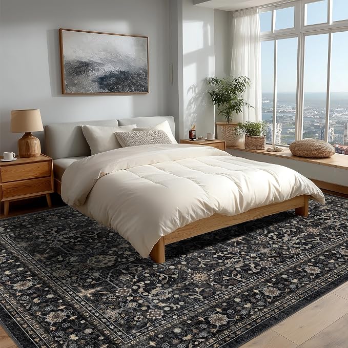 Ruaruarug Washable Area Rug 9x12 - Image 3