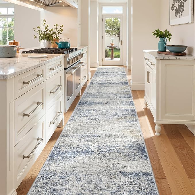 3x18 Washable Runner Rug for Hallway, Non-Slip Long Hallway Runner for Entryway - Image 5