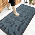OLANLY Front Door Mat Outside Entrance 47x23, Heavy Duty Sturdy Natural Rubber by OLANLY