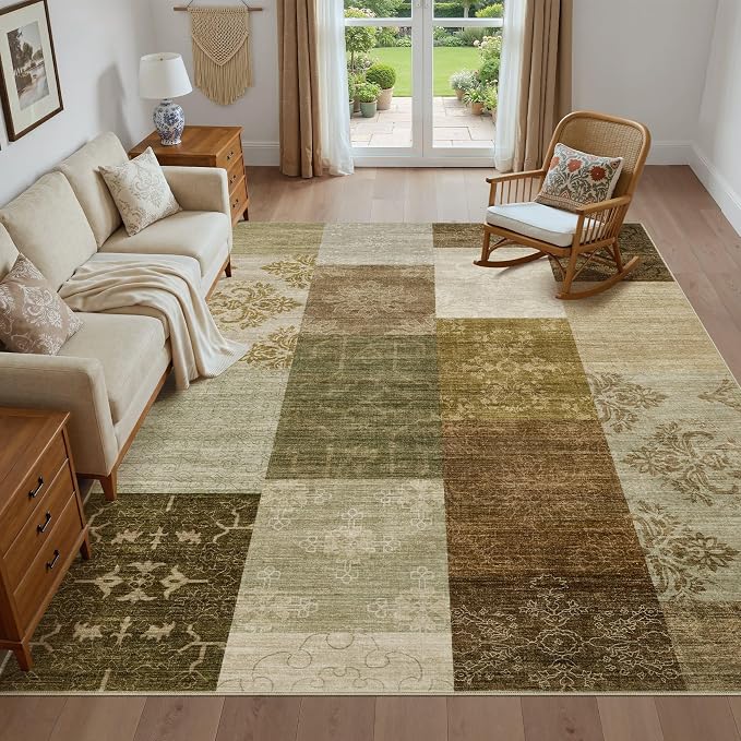 UERMEI 8x10 Area Rug for Living Room - Image 4