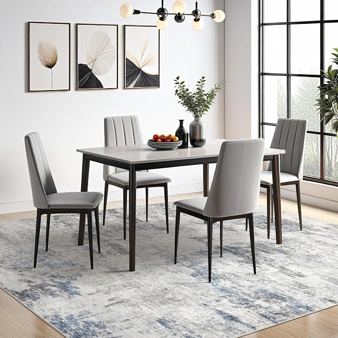 DMOYEST 10x14 Area Rug for Living Room, Washable & Non Slip Large Indoor Carpet - Image 5