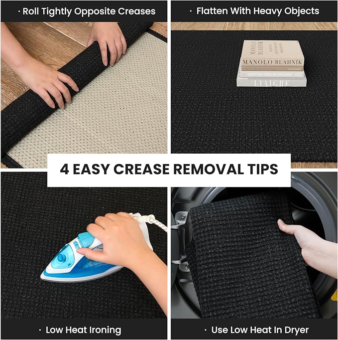 IOHOUZE Washable Area Rug 5x7 Non Slip Rubber Backed Rugs - Image 2