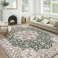 Vintage Living Room Area Rug 10x14 by COTILED