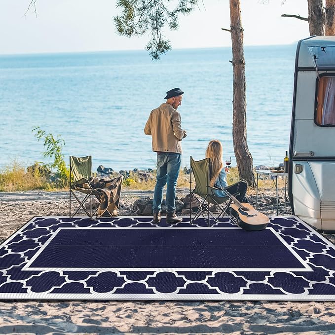 GENIMO 8' x 16' Outdoor Rug Waterproof - Image 4