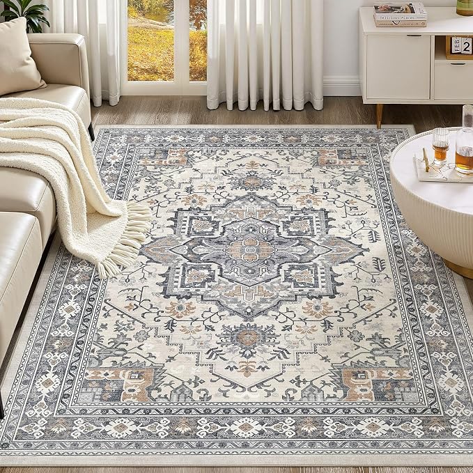 UERMEI 5x7 Area Rug Living Room Rugs - Image 2