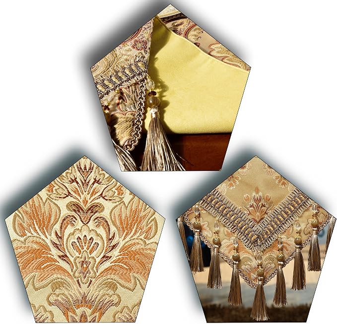 Luxury Velvet Gold Table Runner 125 Inches Long - Image 5