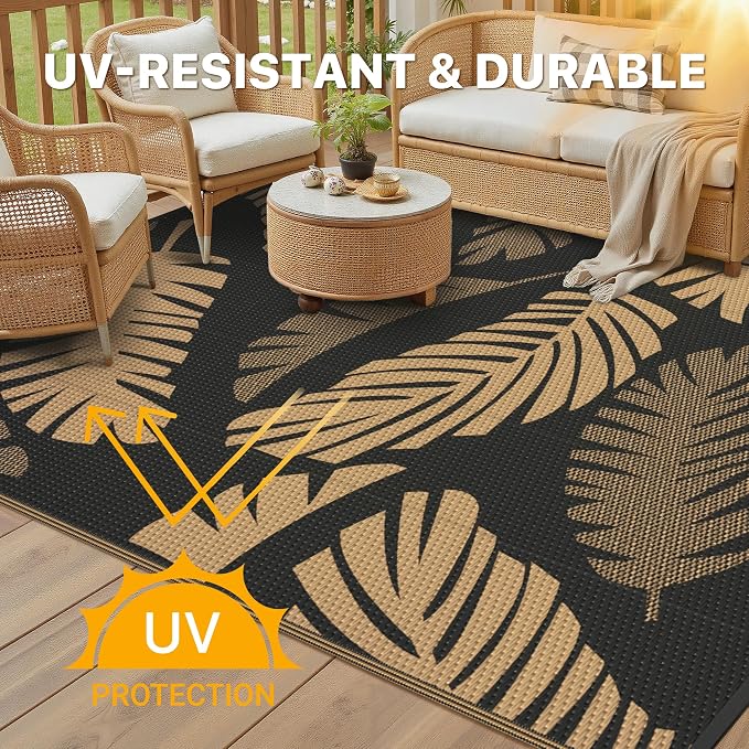GENIMO Waterproof Outdoor Rug 5' x 8' - Image 4