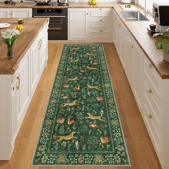 DUKINO 2x6 Rug for Hallway, Washable Kitchen Runner Rug - Image 5