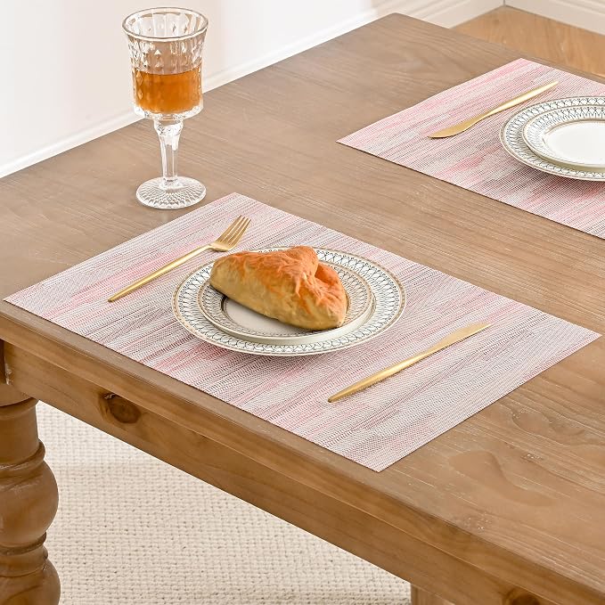 Leetaltree Misty Rose Placemats Set of 4 - Image 8
