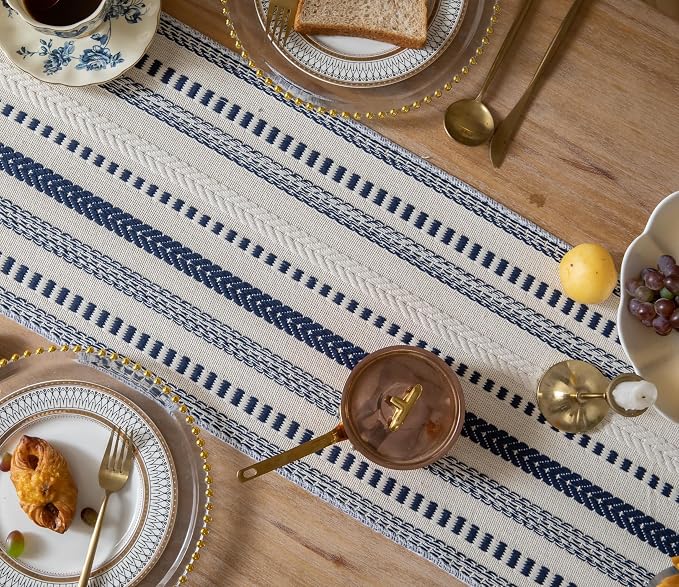 Caflife Boho Table Runner 72 Inchs Long, Dining Room Home Decor - Image 5