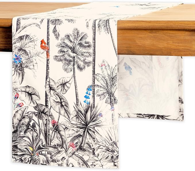Maison d' Hermine Table Runner 100% Cotton 14.50" x 90" | Table Runners 90 by MaisondHermine