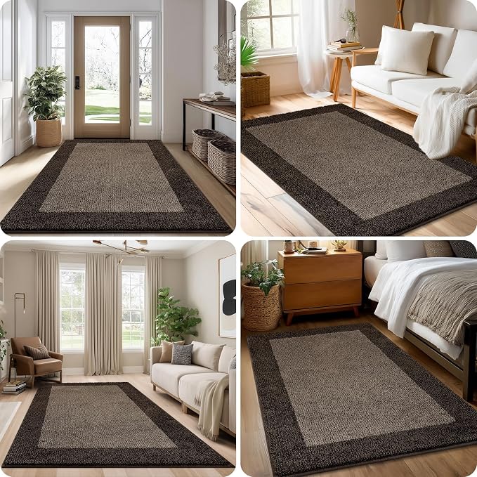 Washable Area Rug 36" x 36", Non Slip Kitchen Rug - Image 7