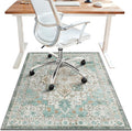 48"x60" Office Chair Mat for Hardwood Tile Floor, Under Desk Carpet Protector by BESBLEE