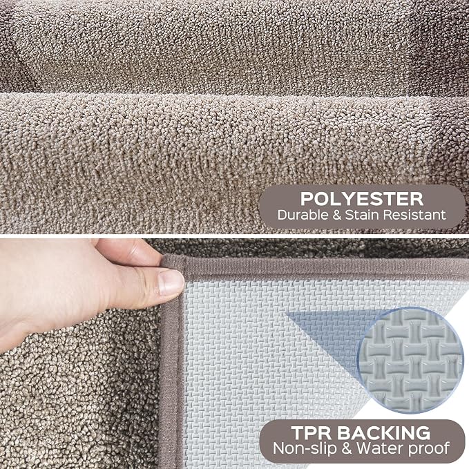 Machine Washable Kitchen Rug 24" x 36", Non Slip Kitchen Mat - Image 3