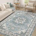 Vintage Living Room Area Rug 5x8 by COTILED