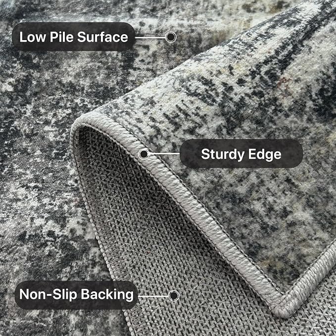 BEIMO Runner Rug for Hallway Kitchen 2x6 Machine Washable Runners Rug for - Image 8
