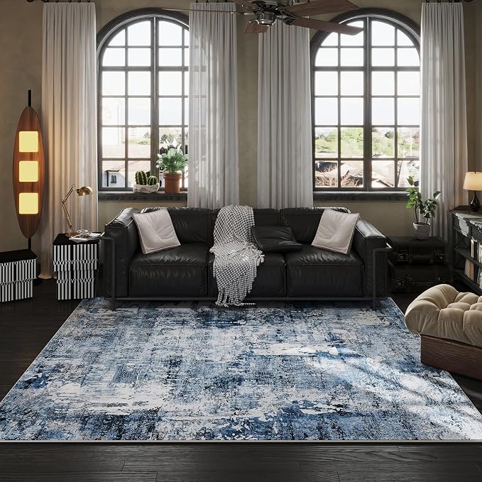 Rugcomf 6x9 Washable Bedroom Boho Rug - Image 4