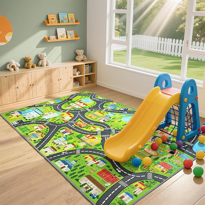 Community Kids Car Play Rug - Image 3
