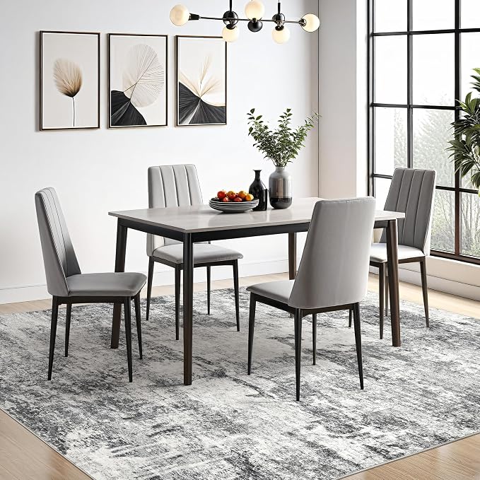 DMOYEST 12x15 Area Rug for Living Room, Washable & Non Slip Large Indoor Carpet - Image 3