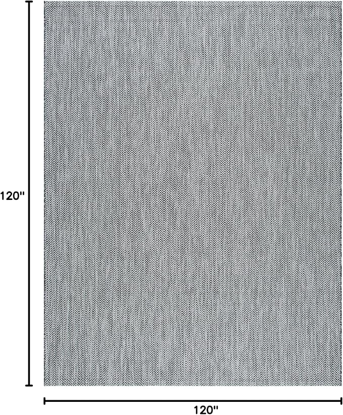 SAFAVIEH Outdoor Square Rug 10' - Image 2