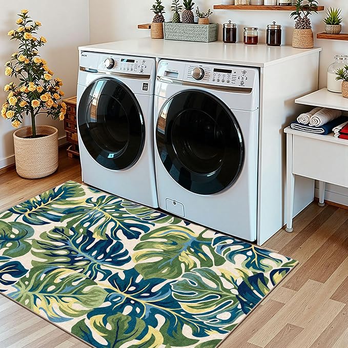 3x5 Botanical Entry Rug - Image 9