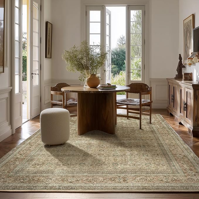palohom 10x14 Area Rug Washable Rugs: Large Living Room Rug Stain Resistant Non - Image 6