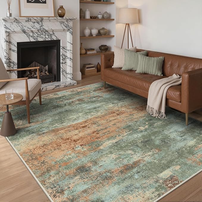BEIMO Area Rugs 5x7 for Living Room Bedroom, Modern Abstract Machine Washable by BEIMO