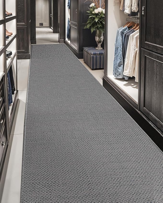 Color&Geometry Door Mat 2'4"x8' Runner Rug - Image 8