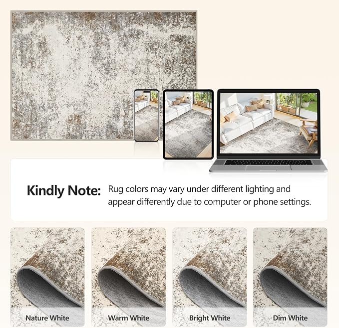 4x6 Washable Area Rugs - Image 8