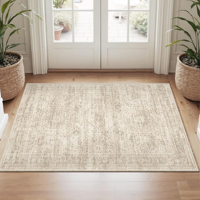 Soalmost 2x3 Washable Rugs for Kitchen, Powder Room Small Area Rug Non-Slip - Image 8